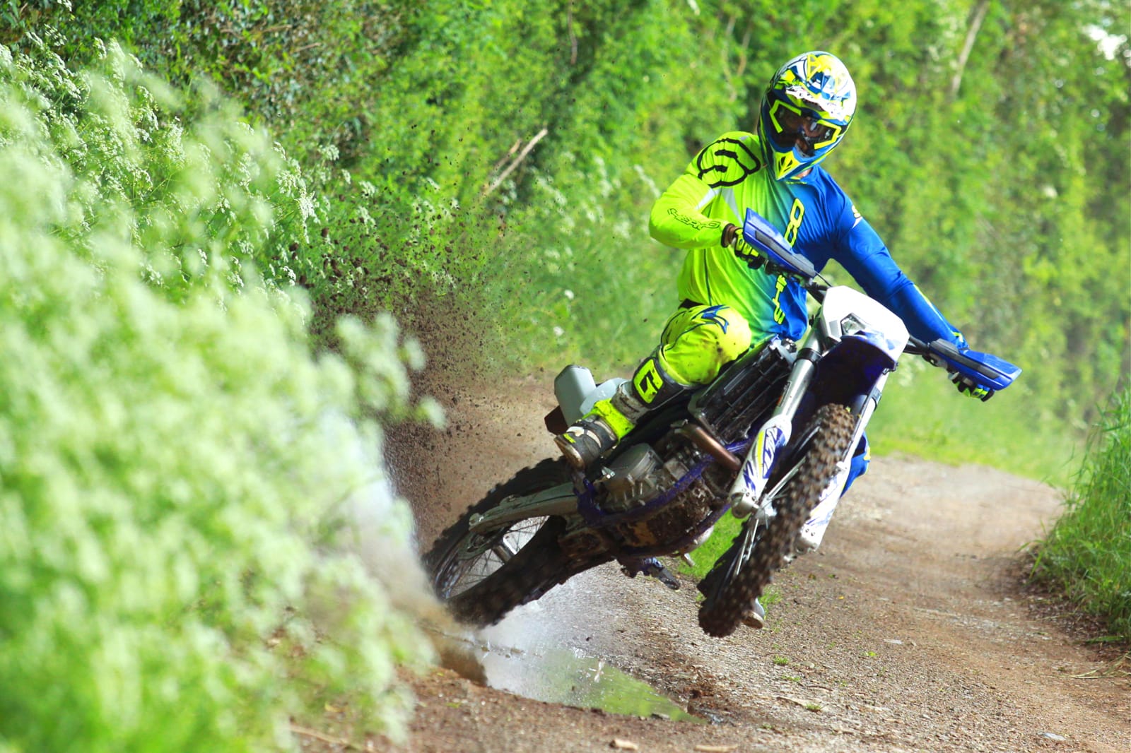 Sherco 450 sef r action 2